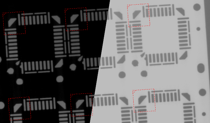 EasyMatch Normal inverse or mixed contrast