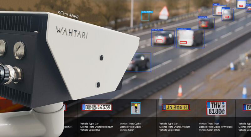 [Translate to Chinese:] Alvium 1800 C Cameras in WAHTARI’S nCAM for ANPR